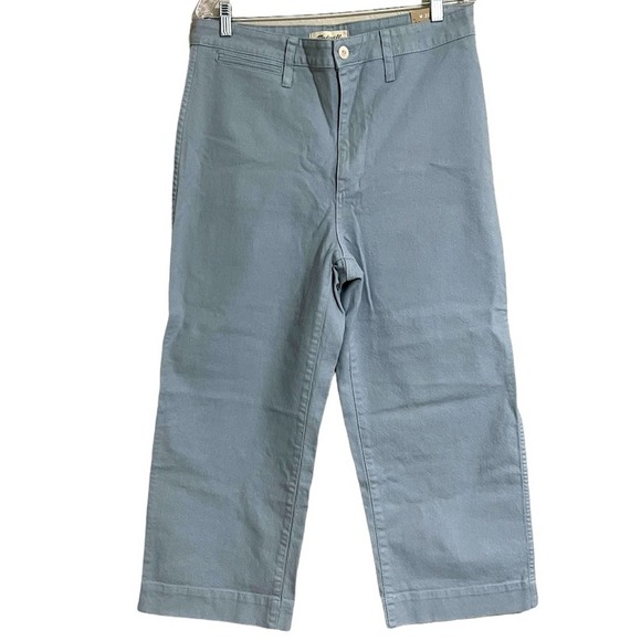 Madewell Pants - NWT Madewell Emmett wide leg cropped pants 31 NWT